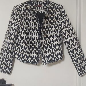Tom Tailor Black and White Blazer